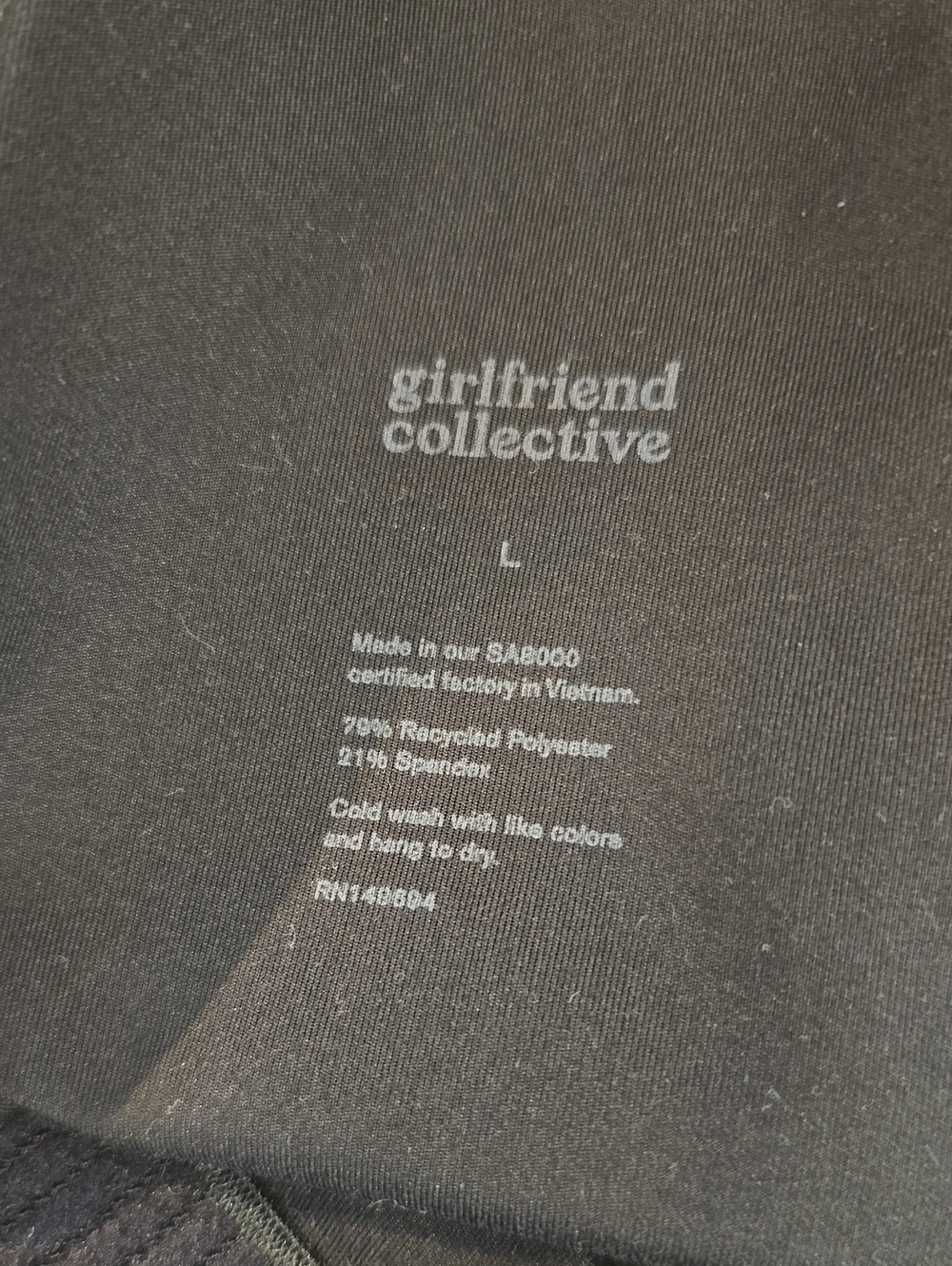 Girlfriend Collective | Onsie With Built In Bra - Picture 4 of 5